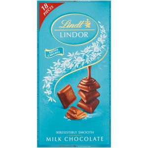 Lindt Lindor Salted Caramel Milk Chocolate Slab 100 g