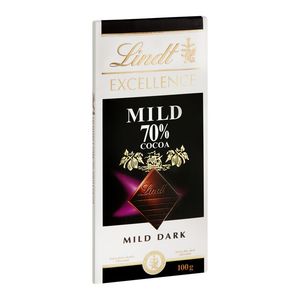 Lindt Excellence Mild 70 % Cocoa Dark Chocolate