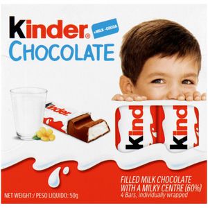 Kinder Milk Chocolate Bars 50 g