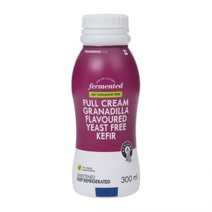 Ayrshire Full Cream Granadilla Flavoured Yeast Free Kefir 300 ml