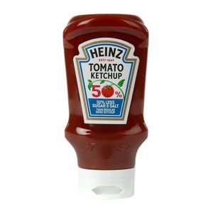 Heinz Tomato Ketchup with 50 % Less Sugar and Salt 435 g