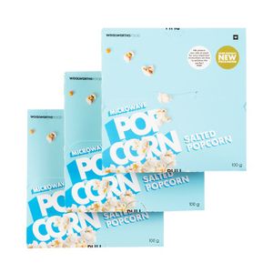 Salted Microwave Popcorn 3 x 100 g