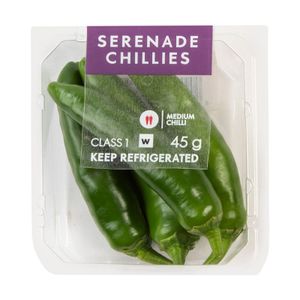 Medium Hot Serenade Chillies 45 g