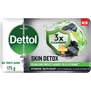 Dettol Skin Detox Bar Soap 175 g