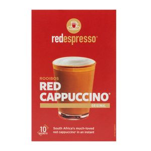 Red Espresso Rooibos Red Cappuccino Original Sachets 10 pk