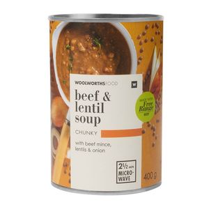 Beef and Lentil Soup 400 g