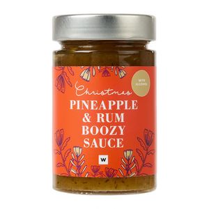 Christmas Pineapple and Rum Boozy Sauce 200 g