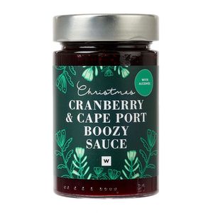 Christmas Cranberry and Cape Port Boozy Sauce 200 g