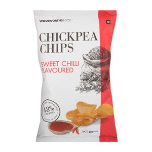 Sweet Chilli Flavoured Chickpea Chips 100 g