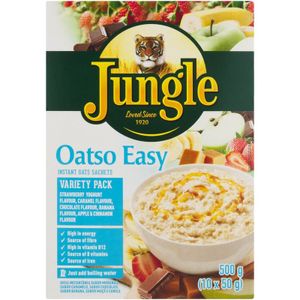Jungle Oatso Easy Variety Pack 10 x 50 g