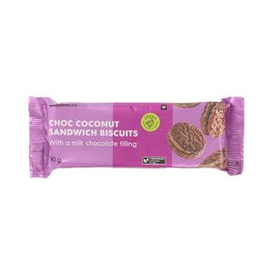 Choc Coconut Sandwich Biscuits 90 g