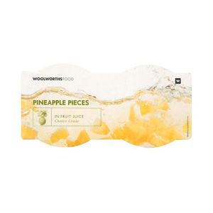 Pineapple Pieces in Fruit Juice 120 g