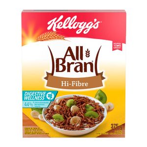 Kellogg's All Bran High Fibre Wheat Cereal 375 g