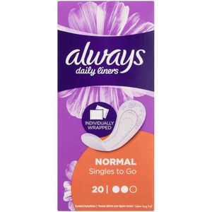Always Normal Scented Daily Liners 20 pk