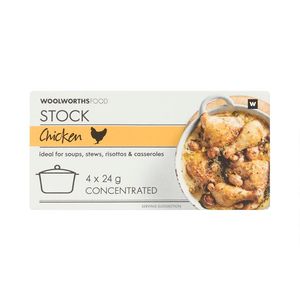 Chicken Stock Concentrate Tubs 4 x 24 g