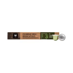 WCafe Colombian Single Origin Coffee Capsules 10 pcs
