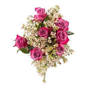 Rose & Wax Bouquet