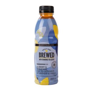 Blueberry Flavoured Rooibos and Chamomile Iced Tea 500 ml