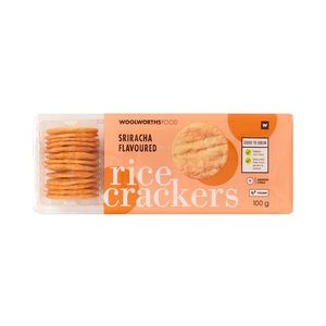 Sriracha Flavoured Rice Crackers 100 g