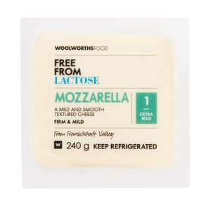 Lactose Free Mozzarella Cheese 240 g