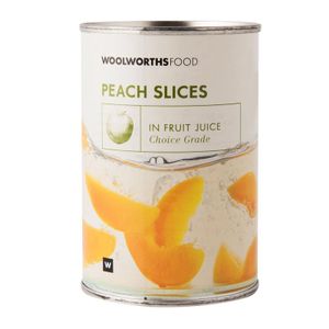 Peach Slices in Fruit Juice 410 g