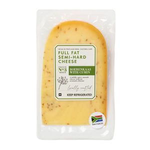 Boerenkaas Full Fat Semi-Hard Cheese with Cumin Avg 200 g