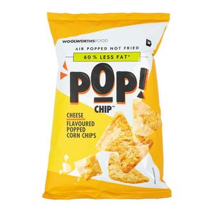 Pop! Chip Cheese Flavoured Popped Corn Chips 85 g