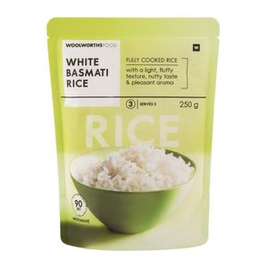 Fully Cooked White Basmati Rice 250 g