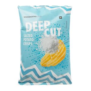 Deep Cut Salted Potato Crisps 120 g