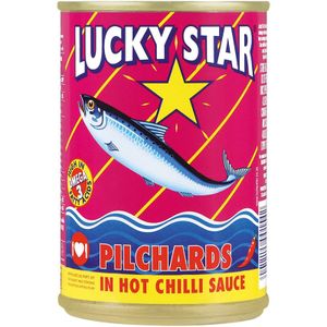 Lucky Star Pilchards in Hot Chilli Sauce 400 g