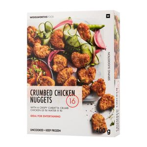 Frozen Crumbed Chicken Nuggets 400 g