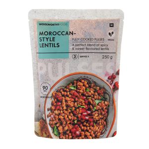 Fully Cooked Morroccan-Style Lentils 250 g