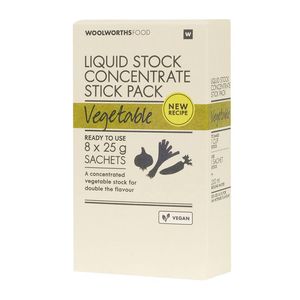Vegetable Liquid Stock Concentrate Stick Pack 8 x 25 g