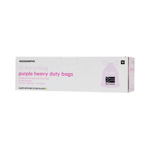 Purple Heavy Duty Bags 10 pk