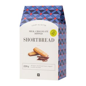 All Butter Shortbread Fingers Dipped in Milk Chocolate 220 g