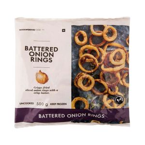 Frozen Battered Onion Rings 500 g