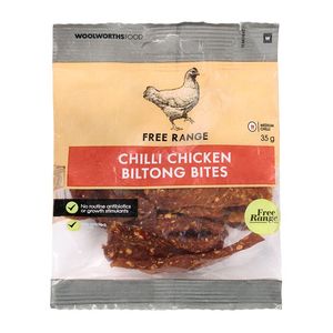 Free Range Chilli Chicken Biltong Bites 35 g