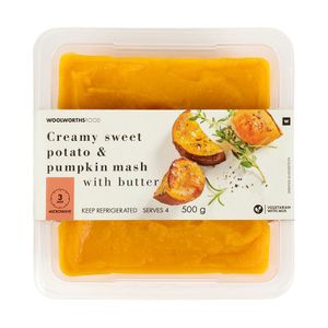 Creamy Sweet Potato & Pumpkin Mash 500 g