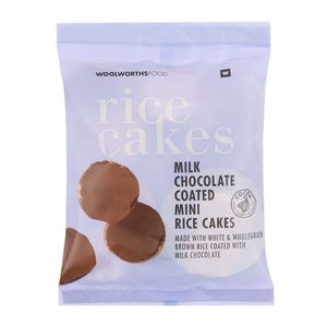 Milk Chocolate Coated Mini Rice Cakes 80 g
