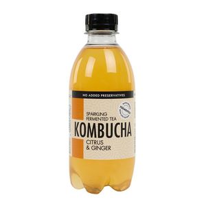 Citrus & Ginger Sparkling Fermented Kombucha Tea 330 ml