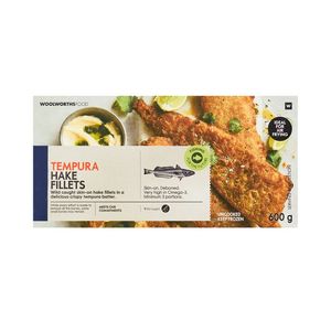 Frozen Tempura Hake Fillets 600 g