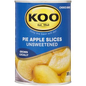 Koo Unsweetened Pie Apple Slices 385g