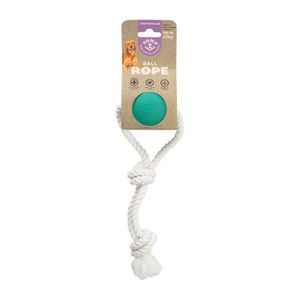 Yomp Ball Rope Dog Toy