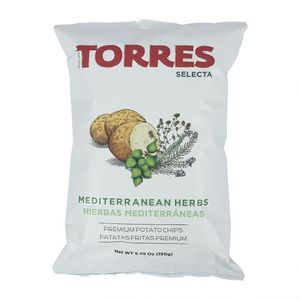 Torres Selecta Mediterranean Herbs Potato Chips 125 g