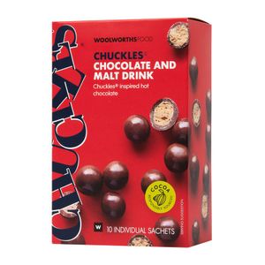 CHUCKLES? Hot Chocolate Sachets 10 x 30 g