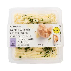 Garlic & Herb Potato Mash 500 g