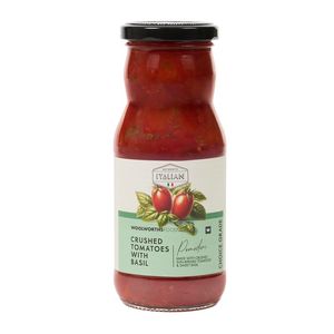 Passata Rustica Basil or Crushed Tomato with Basil 340 ml