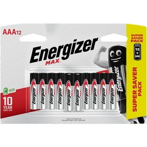 Energizer MAX AAA Alkaline Batteries 12 pk