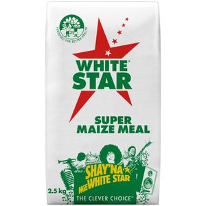 White Star Super Maize Meal 2.5 kg