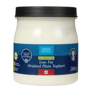 Greek Style Low Fat Strained Plain Ayrshire Yoghurt 500 g